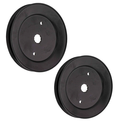 8TEN Deck Spindle Pulley for AYP Poulan Husqvarna 2348LS 2748GLS GTH2648 GTH264 129206 153532 173435 532173435 2 Pack