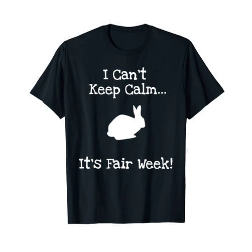 County Fair and Livestock Apparel Co. State and County Fair - Show Rabbit Livestock Animal Showing T-Shirt
