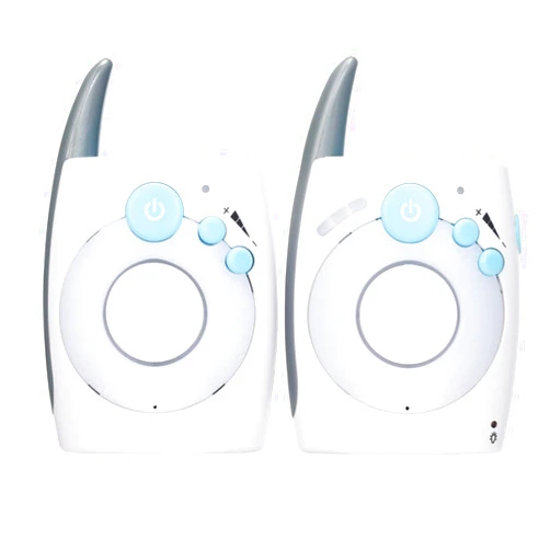 SIMBAE Monitor Portable 2.4GHz Digital Audio Baby Monitor Two Way Talk Crystal Clear Baby Cry Detector Sensitive Transmission