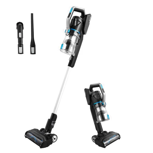 Eureka Lightweight Cordless Vacuum Cleaner, High Efficiency Powerful Motor LED Headlights, Convenient Stick and Handheld Vac, Black