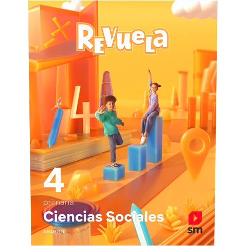 Spanish Edition by Mercedes Garín Muñoz (Author), Sara Martín (Author), José González López de Guereñu (Author), Antonio José Hidalgo Moreno (Author), Equipo editorial SM, (Author), Juan Antonio Rocafort (Illustrator), Archivo SM, (Illustrator), Alejandro de Orbe Ferreiro (Illustrator), Antonio Muñoz Tenllado (Illustrator), Anxures Solutions (Illustrator), Cristina Picazo Marzo (Illustrator), David Pavón (Illustrator), Diego Burdío Román (Illustrator), Eduardo Rubio Rincón (Illustrator), Fran Collado (Illustrator), GlezBros, (Illustrator), Jesús Huguet (Illustrator), José Manuel Fernández del Castillo (Illustrator), Pablo García Nieto (Illustrator), Rinoceronte Servizos Editoriais, (Illustrator), Roberto Zurdo (Illustrator) & 18 more Ciencias Sociales. 4 Primaria. Revuela. Aragón