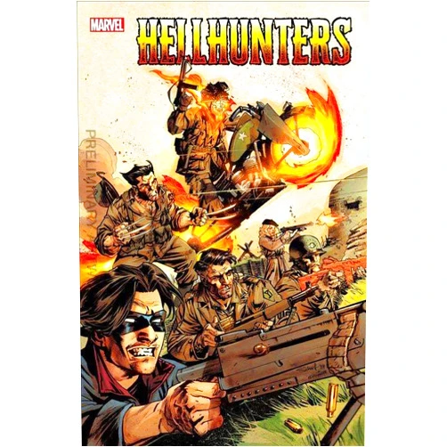 Hellhunters #1 VF/NM ; Marvel comic book | Wolverine Ghost Rider