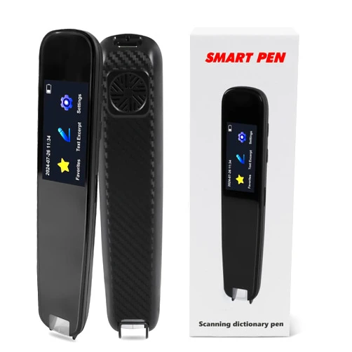 Daspom Translation Pen, Translator Pen Scanner Supporting 112 Language Translation Device, Text Traductor Inteligente, OCR Text to Speech, Wireless Reading Pen for Students, Dyslexia