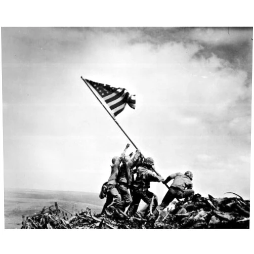 TTKXT Raising the Flag on Iwo Jima L8