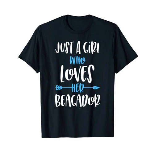 Angry Ant Graphics - Beagador Just a Girl Who Lovers Her Beagador T-Shirt