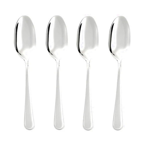 Mikasa Virtuoso (Glossy) 18/10 Stainless Steel Teaspoon (Set of Four)