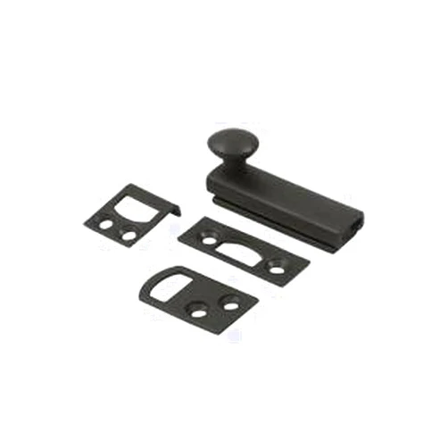 212 Main 2 in. Heavy Duty Surface Bolt with Concealed Screw, Oil Rubbed Bronze - Solid