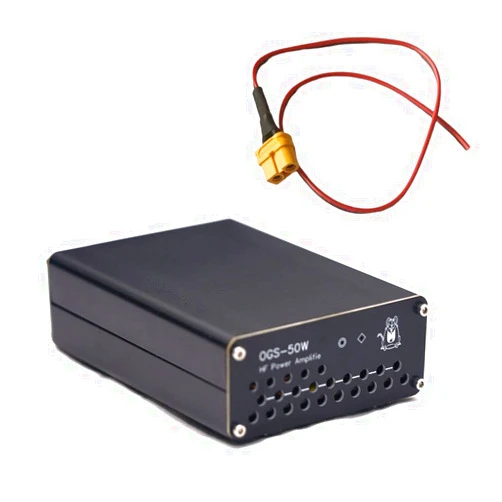 IUPPA 50W Portable High Frequency Power Amplifier Short Radio Power Amplifier for USDX FT-817 Elecraft KX3 QRP FT-818 G90 G90S G1M X5105 Ham AMP