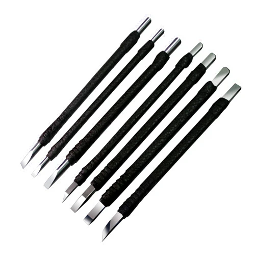 YOGEON Wood Carving Tools, 7 in 1 Professional Tungsten Steel Wood Carving Set with PU Leather Roll Bag, Shorter Handle for Easier Control, Woodworking DIY Arts Crafts for Professionals&Beginners