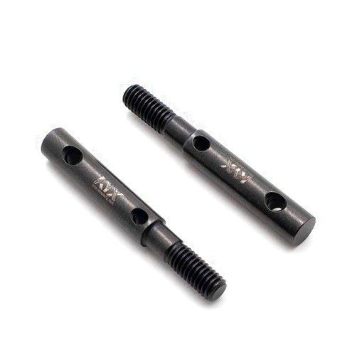 KYX Racing Hard Steel Front Rear Portal Stub Axle Drive Shaft for RC Crawler Car Axial SCX10 III Capra Unlimited Trail Buggy UTB10