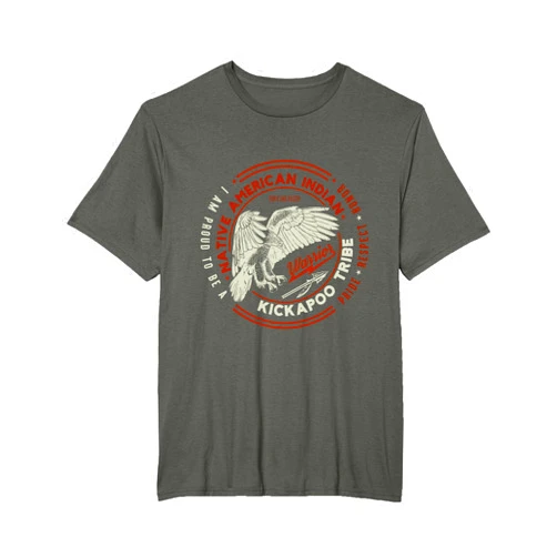 Kickapoo Tribe Native American Indian Proud Respect Honor T-Shirt