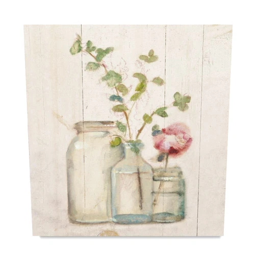 Trademark Fine Art Cheri Blum Blossoms on Birch IV, 14x14-Inch