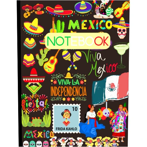 By Sylva Creates (Author) Mexico: Mexican Notebook | Notebook for Mexican Children | College Ruled Composition Notebook for Latin Kids | Viva Mexico Notebook | Mexico Lovers | ... | Gift Ideas for a Latino | Mexico Children