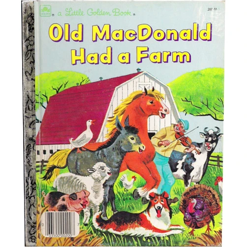 Golden Books Old Macdonald Had A Farm
