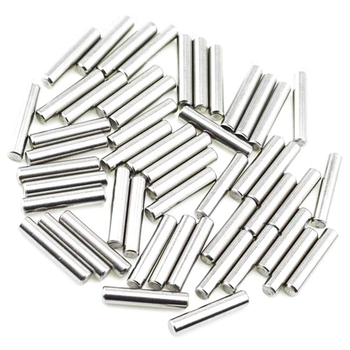 Yesallwas 30 Pieces 6 mm x 40 mm Dowel Pin Stainless Steel Shelf Support Pin Metal Fasten Elements Used On Precise Location by Yesallwas (6mmX40mm-30PCS)