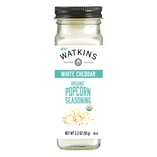 Watkins Gourmet Organic White Cheddar Popcorn Seasoning, 3.3 oz
