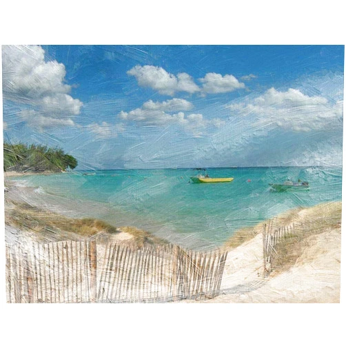 Posterazzi Collection Bathway Bay 2 Poster Print by Sheldon Lewis (12 x 9)