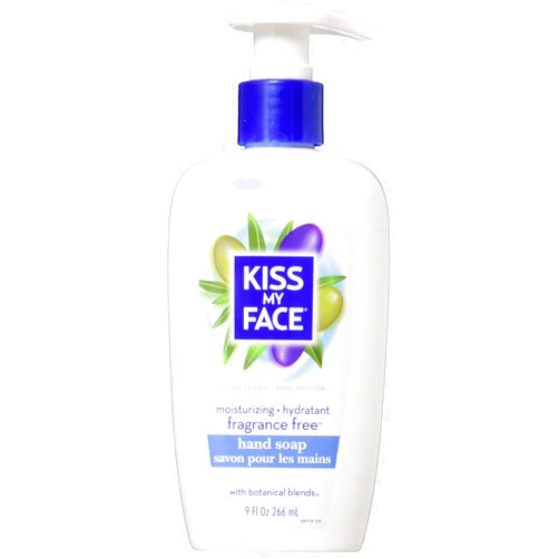 Kiss My Face Hand Soap Fragrance-Free 9oz Pump