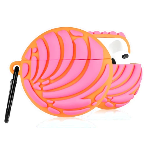Mulafnxal for Airpod 3 3rd Generation Case Cute Cartoon 3D Kawaii Unique Silicone Cover Funny Fashion Fun Cool Food Design Stylish Cases Women Girls Boys Teen for Airpods 3 (2021) (Pk Bread)