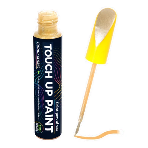 RACOONA Paint Pen,Car Accessories Touch Up Paint Pen,Car Paint Scratch Repair,Car Scratch Remover Pen,Touch Up Paint Pen for Cars,Car Touch Up Paint Pen,Deep Scratches for All Types of Cars (Golden)