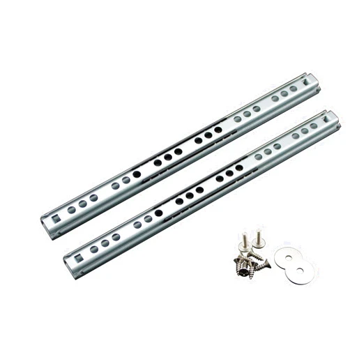 Adyoney 1 Pair 8.4 inch Drawer Slides,Metal Drawer Slide, Ball Bearing Dual Direction Slide Track Rail(0.7 inch Wide)