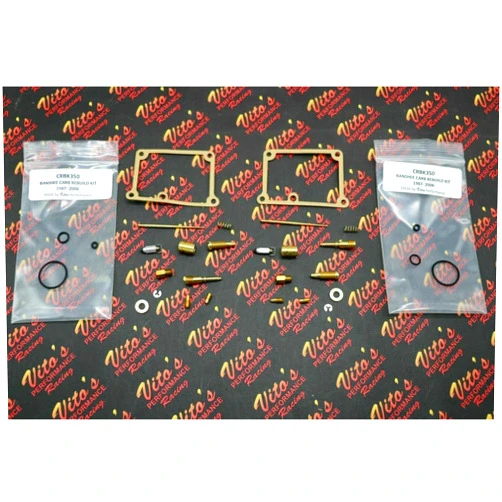 Vitos performance 2 x fits Yamaha Banshee Carburetor Rebuild kit Carb YFZ350 1987-2006 - jets needle