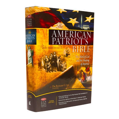 Thomas Nelson,Richard Lee The NKJV, American Patriot's Bible, Hardcover: The Word of God and the Shaping of America – Printed in the USA: The Word of God and the Shaping of America