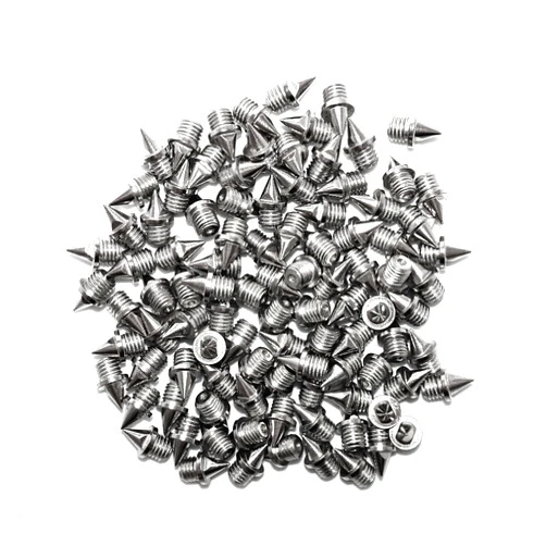 EcoSpikes 1/4 inch (6mm) Stainless Steel Track/Cross Country Spikes (Bag of 100)
