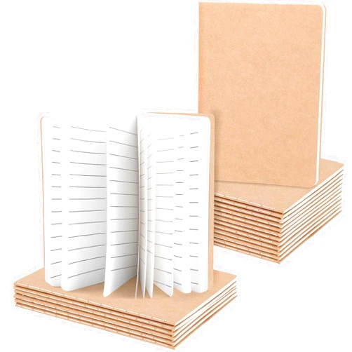 Koogel 16PCS Mini Notepad, Lined Pocket Journal Notepads 3.5x5 Inch Mini Notebook for School Office Home Travel