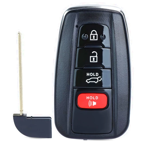 Keymall Key Fob Smart Transmitter Keyless Entry Remote Replacement for Toyota RAV4 2019 2020 2021 231451-0351 G Board HYQ14FBC 8990H-0R030 4 Buttons