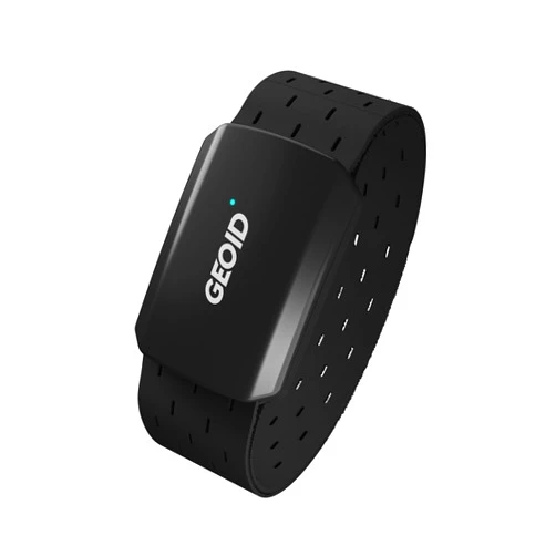 GEOID HS800 Heart Rate Monitor Armband,Ant+ Bluetooth Heart Rate Sensor,IP67 Waterproof Optical Armband Heart Rate Monitor for Sport and Exercise,Rechargeable HRM Fitness Tracker