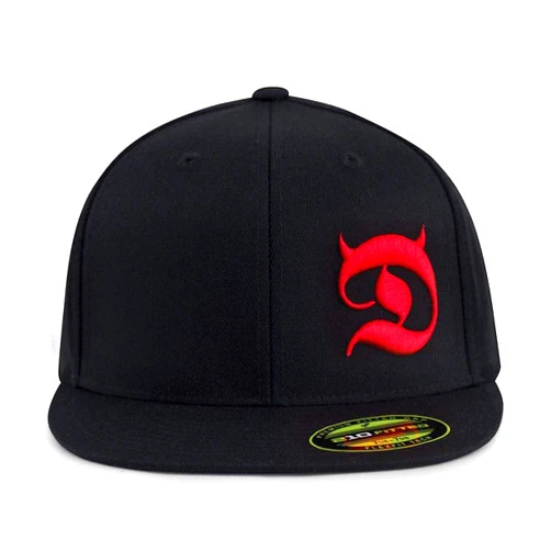 RED DEVIL CLOTHING Horned D Flat Bill