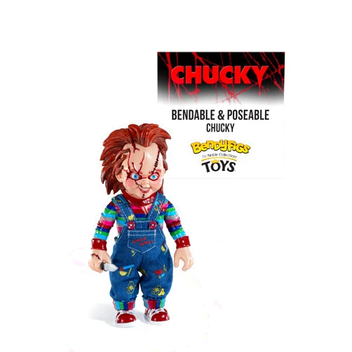 BendyFigs Noble Collection - Horror - Chucky Bendy Figure