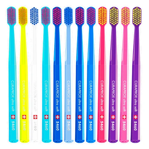 Curaprox 5460 Ultrasoft Toothbrush, 12 Pack