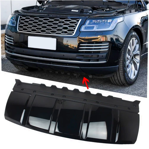 FINMOKAL Front Bumper Skid Plate Trim For Land Rover Tow Hook Cover Fit For Land Rover Range Rover 2018-2020 LR117512