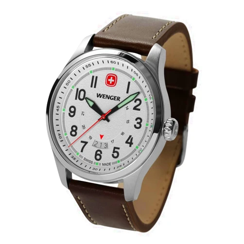 Wenger Terragraph 43mm Swiss Made Men's Quartz Watch