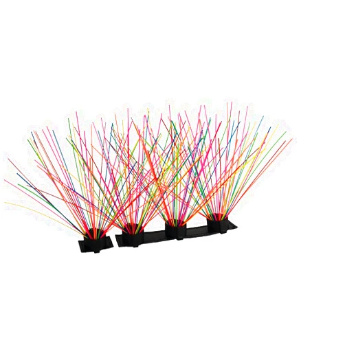 CoyoteVest CoyoteWhiskers Protection Nylon Bristles for CoyoteVest or SpikeVest Dog Harness Vest, Dog Accessories That Deter Coyote, Hawk and Raptor Attacks (Set of 4, Rainbow)