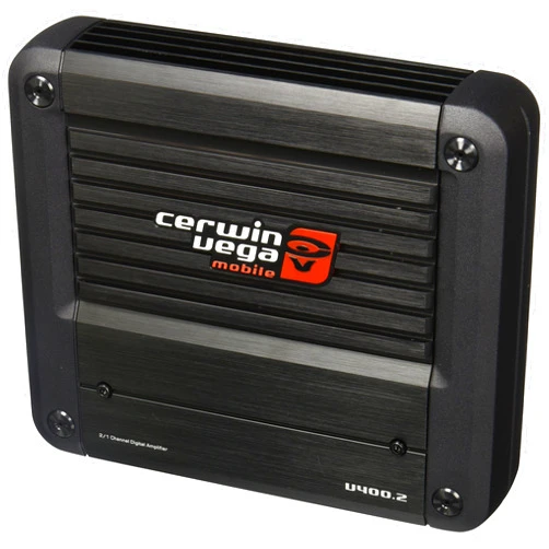 Cerwin Vega Mobile CV Cerwin-Vega V400.2 VEGA 500W 2CHANNEL AMP-Set of