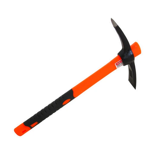 TABOR TOOLS Pick Mattock with Fiberglass Handle, Garden Pick, Great for Loosening Soil, Archaeological Projects, and Cultivating Vegetable Gardens or Flower Beds. J62A. (Small 15 Inch)