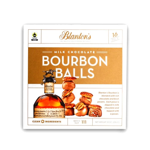 Blanton's Milk Chocolate Bourbon Balls, 16 Piece, 8 oz
