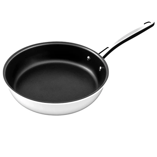 Nuwave Designs-Non-Stick Fry Pan, Even-Heating Technology,Premium 18/10 Stainless Steel,Tri-Ply & Heavy-Duty Construction，