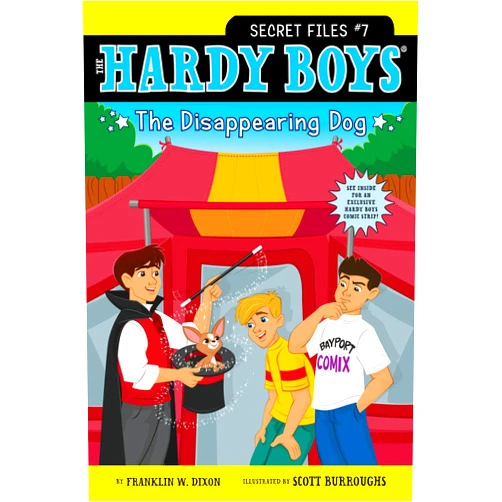 By Franklin W. Dixon (Author), Scott Burroughs (Illustrator) The Disappearing Dog (Hardy Boys: The Secret Files)
