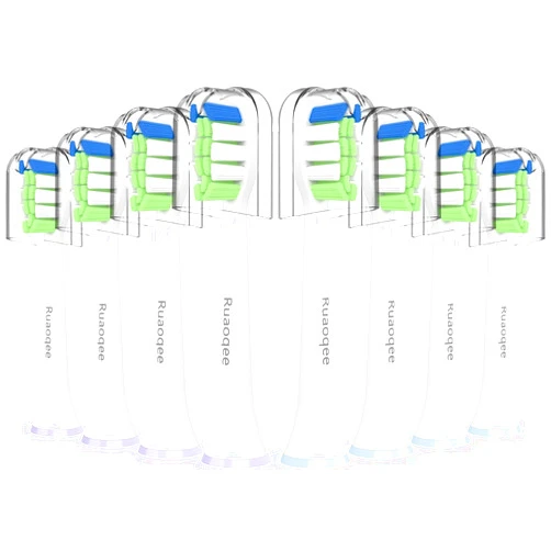 BYITH Toothbrush Replacement Heads for Philips Sonicare 4100 C1 C2, Electric Replacement Brush Head Compatible with Phillips Sonic Care Toothbrush Heads and All Snap-On System, 8 Pack