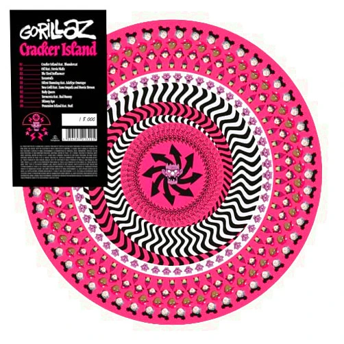 Gorillaz Format: Vinyl Gorillaz – Cracker Island Limited to 8,000 Copies Hand Numbered zoetrope