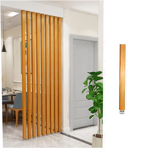 Tazyee Privacy Screen Divider Floor to Ceiling Room Divider Wall Partition Room Dividers Panels 70-240cm Floor to Ceiling Partition Divider Column，for Home Office Hotel Beauty Salon A Pillar 85CM/33.4IN A1