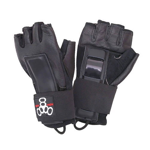 Triple Eight Hired Hands Skateboarding Wrist Guard Gloves