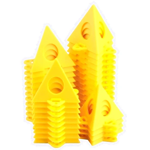 RUGLAMZHIP 40pcs Pyramid Stands, Painters Pyramids, Painter's Painting Stands Pyramids, Mini Cone Paint Stands for Cabinet Paint, Canvas Stands, Door Risers Support, Painter Elevated, Paint Pouring Suppliers
