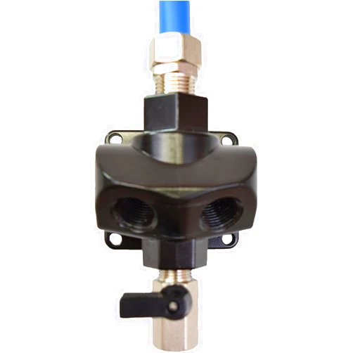 Maxline M8201 Dual Port Outlet Kit with 3/4-Inch Tubing and 1/2-Inch NPT Outlet Port
