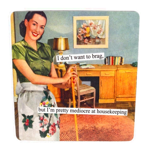 Anne Taintor Square Refrigerator Magnet - I Don't Want to Brag