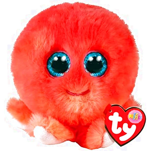 Ty Puffies (Beanie Balls) Plush - Sheldon The Octopus (3 Inch)
